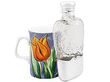 sterling silver hip flask