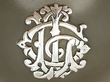 Victorian Glass Match Striker