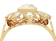 Vintage 1950s Yellow Gold and Diamond Dress Ring 