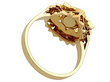 1950s Yellow Gold and Diamond Dress Ring Vintage