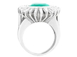 Pear Cut Emerald Dress Vintage Ring