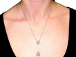 1920s diamond pendant with platinum
