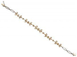 antique pearl and diamond bracelet reverse