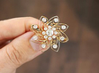 Diamond Pendant Brooch