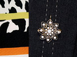 Wearing 1900s Diamond Pendant