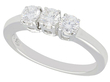 18ct Gold Diamond Three Stone Ring for Sale