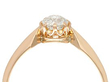 Rose Gold Solitaire Diamond Engagement Ring for Sale