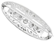 Diamond Brooch in Art Deco Style