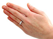 Wearing White Gold Diamond Dress Ring
