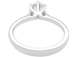 0.63 ct diamond solitaire engagement ring