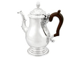 Newcastle Antique Silver Coffee Pot 