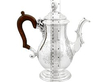 Newcastle Antique Silver Coffee Pot 