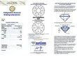 vintage diamond and emerald ring certificate  