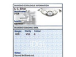 Gold and Diamond Pinky Ring Grading Card