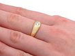 Gold and Diamond Ring being worn