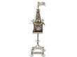 Austro-Hungarian Silver Spice Tower