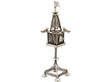 Austro-Hungarian Silver Spice Tower