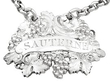 Silver Wine Bottle Labels