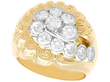 vintage 18k gold diamond ring