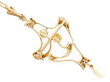 Natural Pearl and Diamond Pendant Reverse