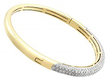 underside of diamond bangle