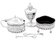 Silver Condiment Set 