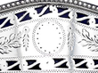 Silver Condiment Set detail 