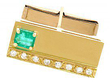 Emerald and Diamond Cufflinks