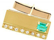 Emerald and Diamond Cufflinks