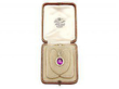 Amethyst and Pearl Pendant