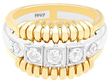 vintage yellow gold diamond ring