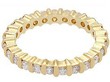 yellow gold diamond eternity ring