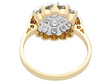 18ct Gold and Platinum Diamond Ring