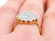 18ct Gold and Platinum Diamond Ring