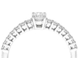 diamond ring with diamond shoulders