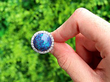 Antique Black Opal Ring outside 