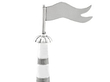 German Silver Spice Tower close up 