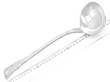 Victorian Sterling Silver Soup Ladle
