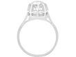 18ct White Gold Diamond Solitaire Ring