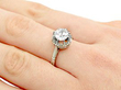 18ct White Gold Diamond Solitaire Ring