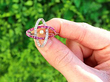 Pearl Diamond and Ruby Brooch