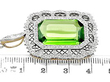 Antique Peridot Pendant in Yellow Gold