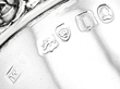 Sterling Silver Egg Cruet Set