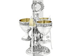 Sterling Silver Egg Cruet Set