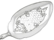 Antique Silver Server