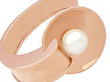 Rose Gold Vintage Pearl Ring