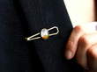 vintage sailing related tie clip