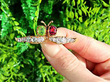 Antique Peridot and Kunzite Brooch Up Close