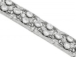 French 1920's diamond and platinum bracelet