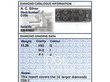 Grading data antique Diamond and platinum bracelet